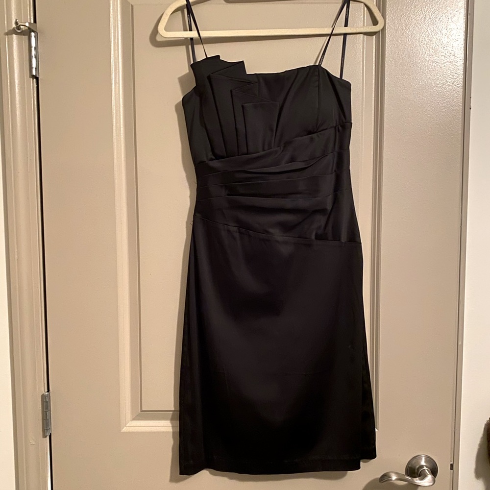 Black cocktail dress